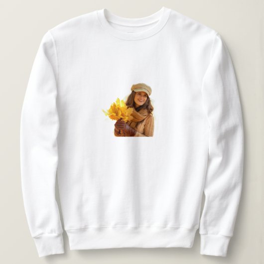 秋のTシャツ スウェットシャツ (デザイン正面)