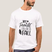 秋のTシャツ Tシャツ (正面)