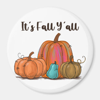 秋のY'all Pumpkins マグネット