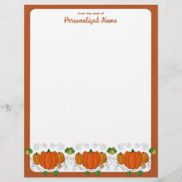 秋のY'all - Unlined レターヘッド