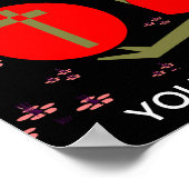 秋はあなたは一人ではない光の中に！ ポスター (角)