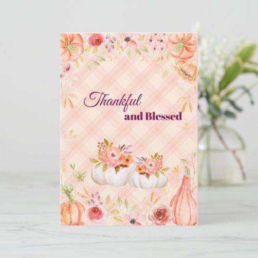 秋はありがとうカスタマイズ シーズンカード (スタンド正面)