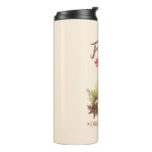 秋はお気に入りの私の色 – マッシュルーム&離れ タンブラー (回転左)