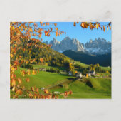 秋はがきドロマイト村 シーズンポストカード (正面)