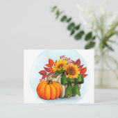 秋はがき ポストカード (スタンド正面)