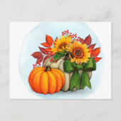 秋はがき ポストカード (正面)