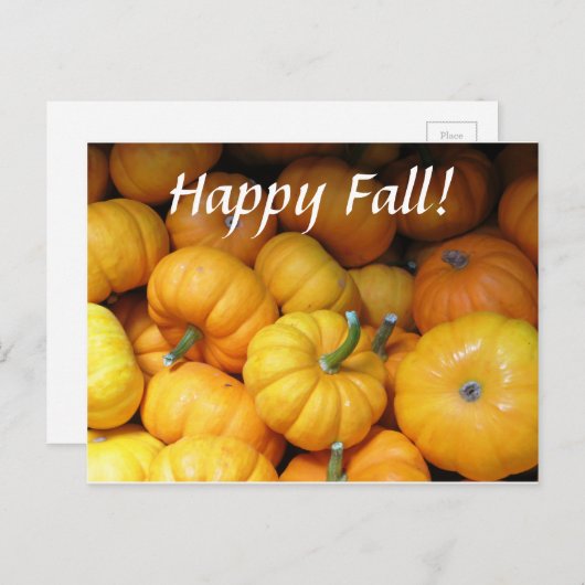 秋はがき ポストカード (正面/裏面)