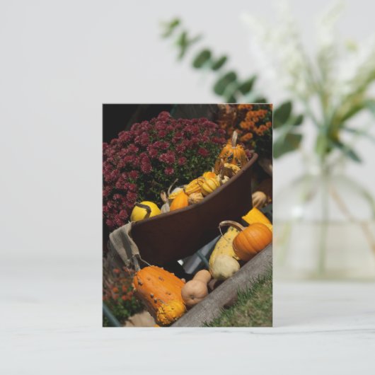 秋はがき ポストカード (スタンド正面)