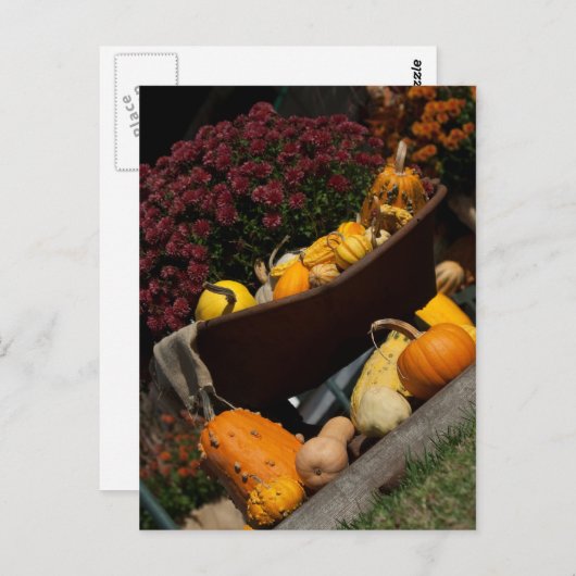 秋はがき ポストカード (正面/裏面)