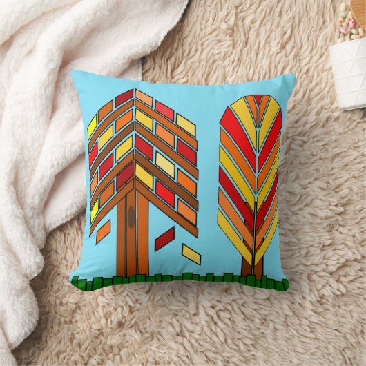 秋はこちら クッション (ブランケット)