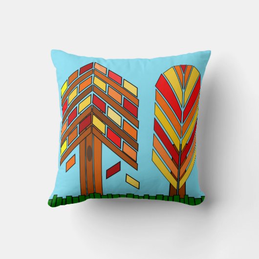 秋はこちら クッション (裏面)