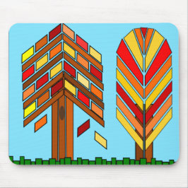 秋はこちら マウスパッド