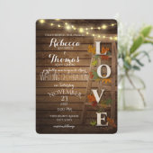 秋はしご離れと愛結婚の 招待状 (スタンド正面)