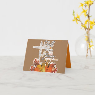 秋はイエスのために、彼は決して葉1   カード