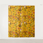 秋はオレンジ色 タペストリー (正面)