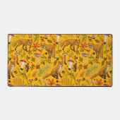 秋はオレンジ色 デスクマット (正面)