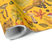 秋はオレンジ色 ラッピングペーパー (ロールコーナー)