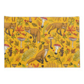 秋はオレンジ色 枕カバー (裏面-右)