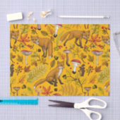 秋はオレンジ色 薄葉紙 (クラフト)