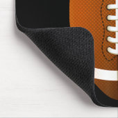 秋はサッカーとカボチャのスパイスゲームデイCo マウスパッド (コーナー)