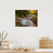 秋はニューハンプシャー州ジェファーソンブルック ポスター (キッチン)