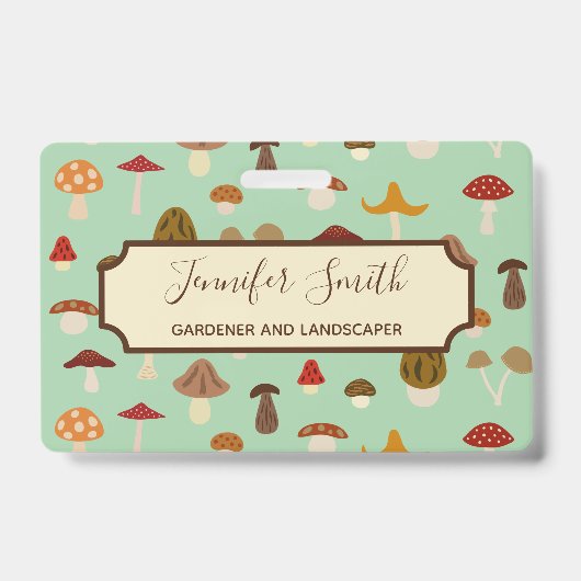 秋はバッジビジネス急速に広まります バッジ (正面)