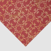 秋はパターンをスクロールします 薄葉紙 (詳細)