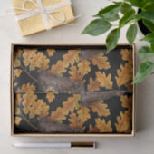 秋はフクロフクロウ黒 薄葉紙 (ギフト)