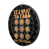 秋はメンタルヘルス感じの全て感じのOk ダーツボード (正面右)