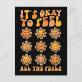 秋はメンタルヘルス感じの全て感じのOk ポストカード (正面)