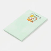 秋はリスと空気タイポグラフィにある ポストイット (アングル)