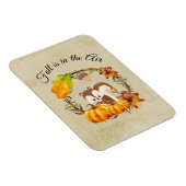 秋はリスと空気タイポグラフィにある マグネット (右側)