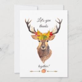 秋は与え感謝祭感謝していディナー 招待状