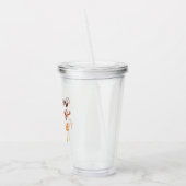 秋は僕のお気に入りの色 アクリルタンブラー (左)