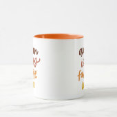 秋は僕のお気に入りの色 マグカップ (中央)