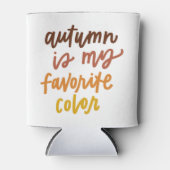 秋は僕のお気に入りの色 缶クーラー (正面)