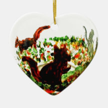 秋は動物の芸術を蓄えます