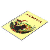 秋は動物の芸術を蓄えます ノートブック (左側)