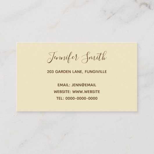 秋は名刺急速に広まります 名刺 (裏面)