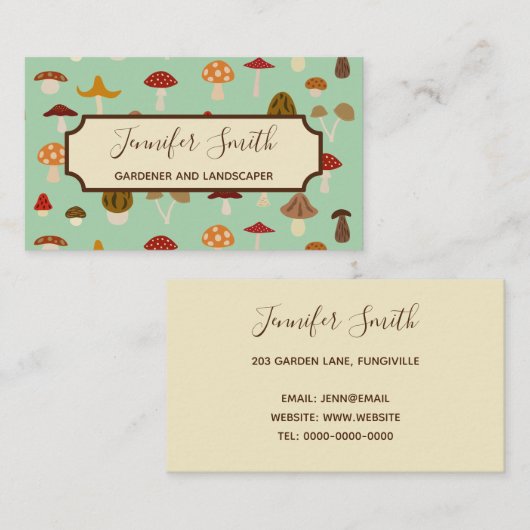 秋は名刺急速に広まります 名刺 (正面/裏面)