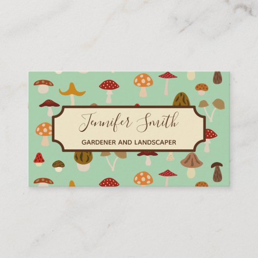 秋は名刺急速に広まります 名刺 (正面)