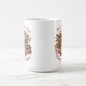 秋は変化が美しいカボチャであることを証明している コーヒーマグカップ (中央)