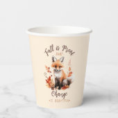 秋は変化が美しい証拠 紙コップ (裏面)