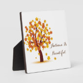 秋は斑が好い フォトプラーク (正面)