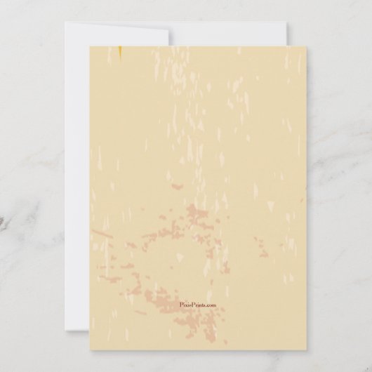 秋は来る招待状 招待状 (裏面)