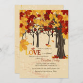 秋は来る招待状 招待状 (正面/裏面)