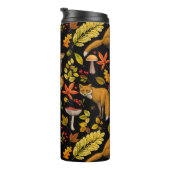 秋は狐の色を付ける タンブラー (回転右)