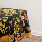 秋は狐の色を付ける テーブルクロス (インサイチュ)