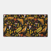 秋は狐の色を付ける デスクマット (正面)