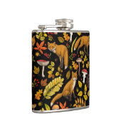 秋は狐の色を付ける フラスク (右)